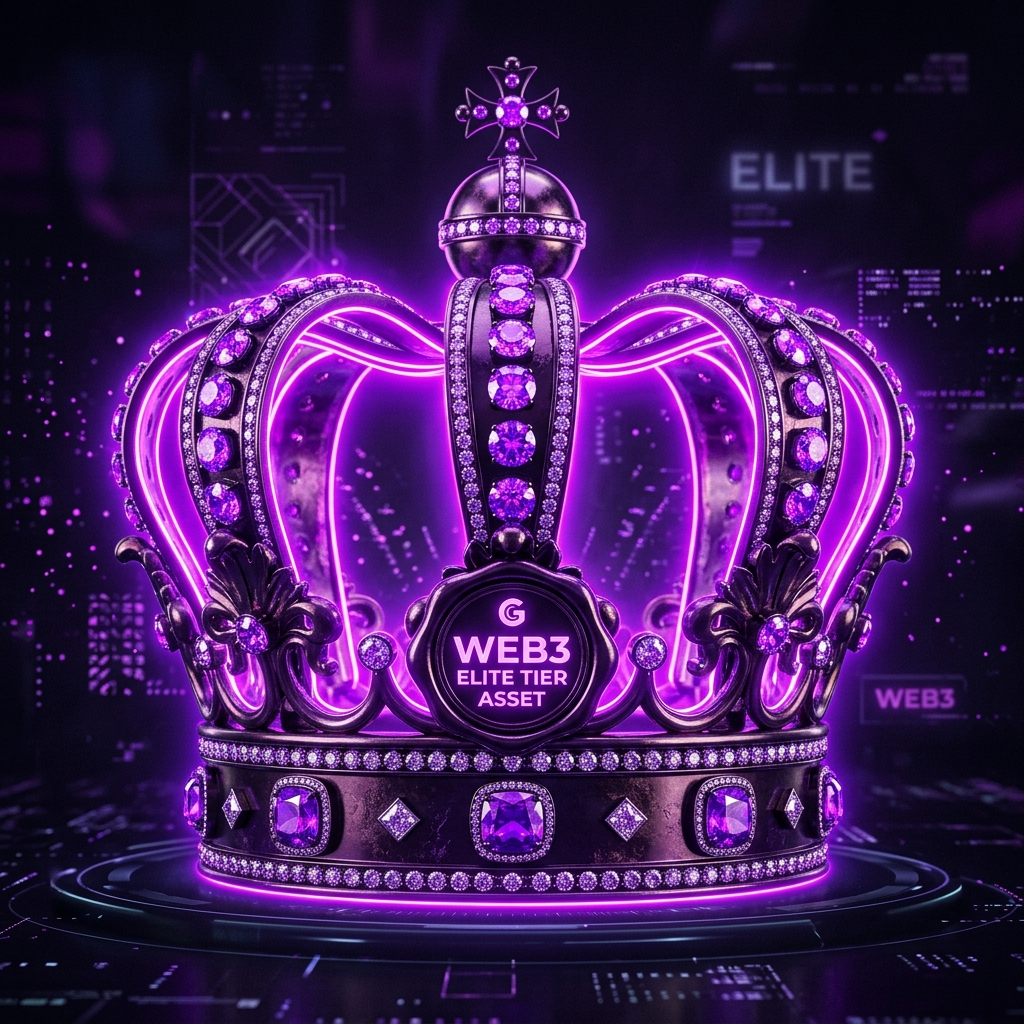 Elite Crown 3D Icon