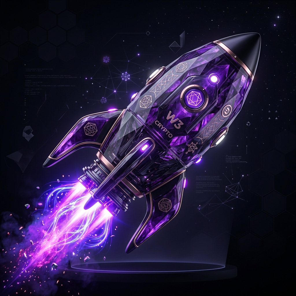 Starter Rocket 3D Icon